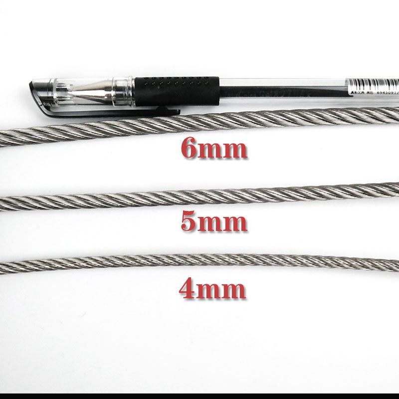 速发04不锈钢软细钢丝绳0.6mm0.8mm1mm1.2mm1.5mm2.5mmm4mm6mm102