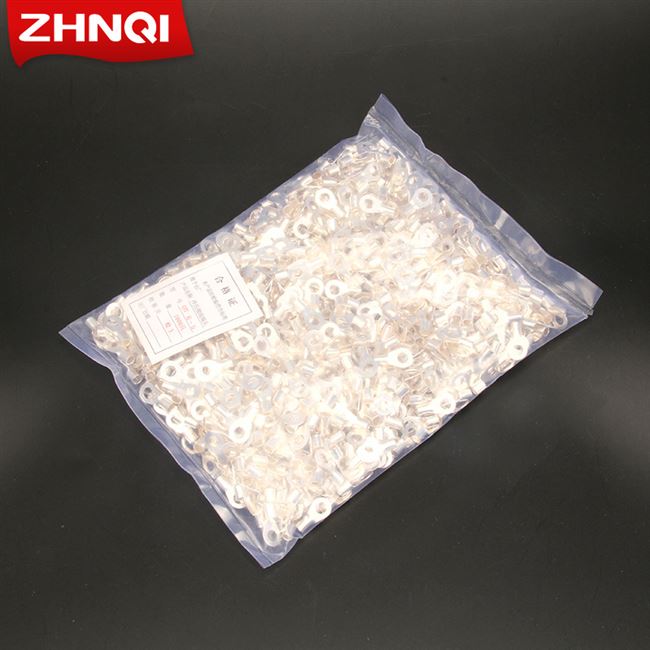 现货速发ot6-6线耳冷压接线端子大电流连接器o型圆形铜电线鼻子