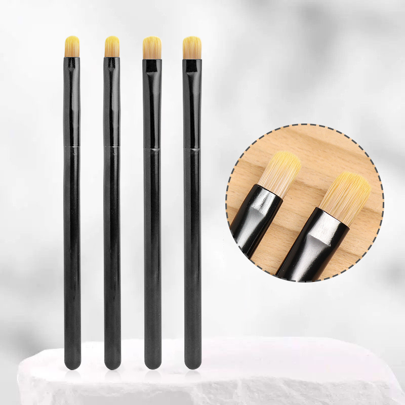 T遮瑕刷/舌型A1pq508-舌型化妆刷扁头细节遮盖脸部眼圈美妆工具