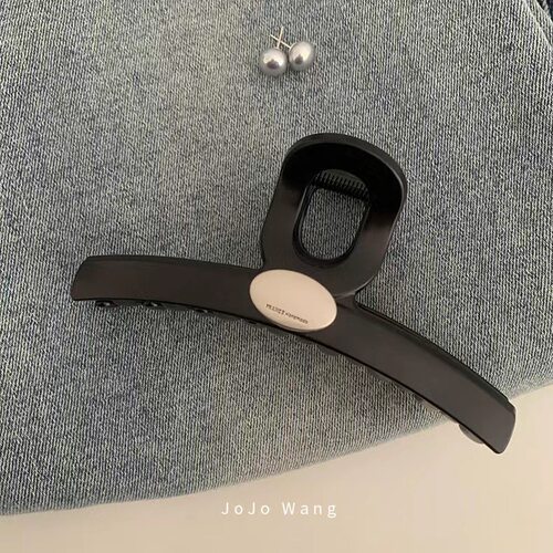 银抓夹后脑勺发饰百搭