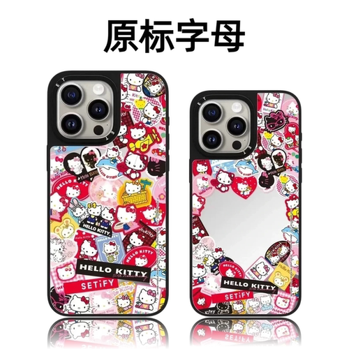 CASETiFiY联名HelloKitty凯蒂猫适用苹果iPhone18pro/17ProMax/15磁吸16手机壳14可爱13卡通华强北平替潮壳女