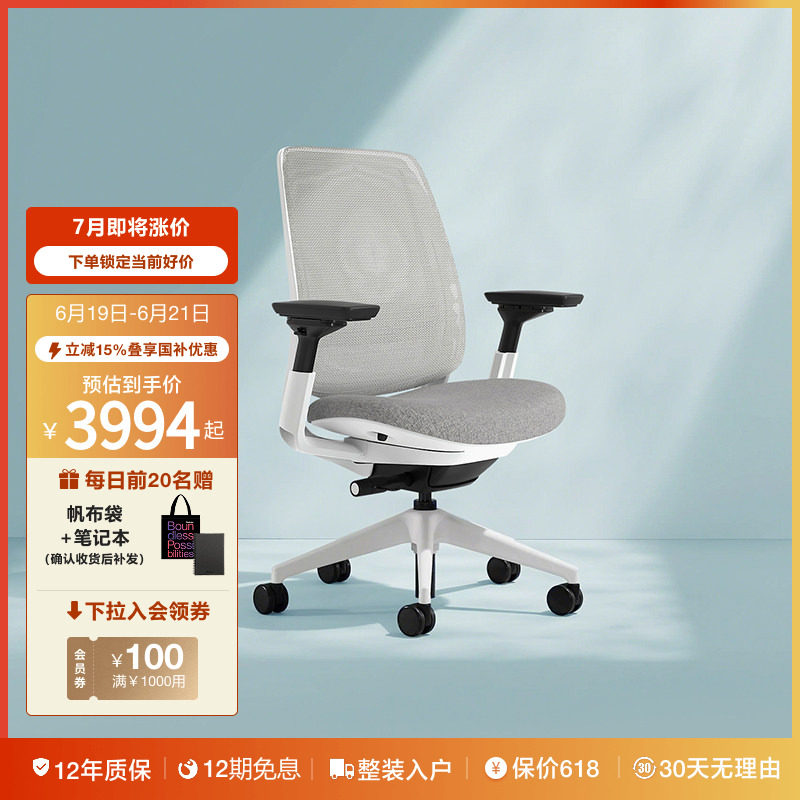 Steelcase世楷 Series 2人体工学椅办公椅久坐舒适电脑椅学习椅子