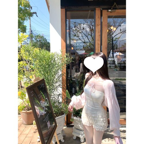 白水女 美美元英开衫 麻花纹理坎肩针织开衫女温柔气质纯欲短上衣