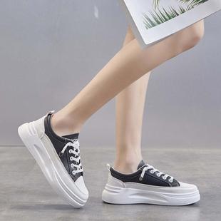 子2款 底女百搭新鞋 024春网透气网面白平底鞋 流行女鞋 小鞋 夏季 厚鞋