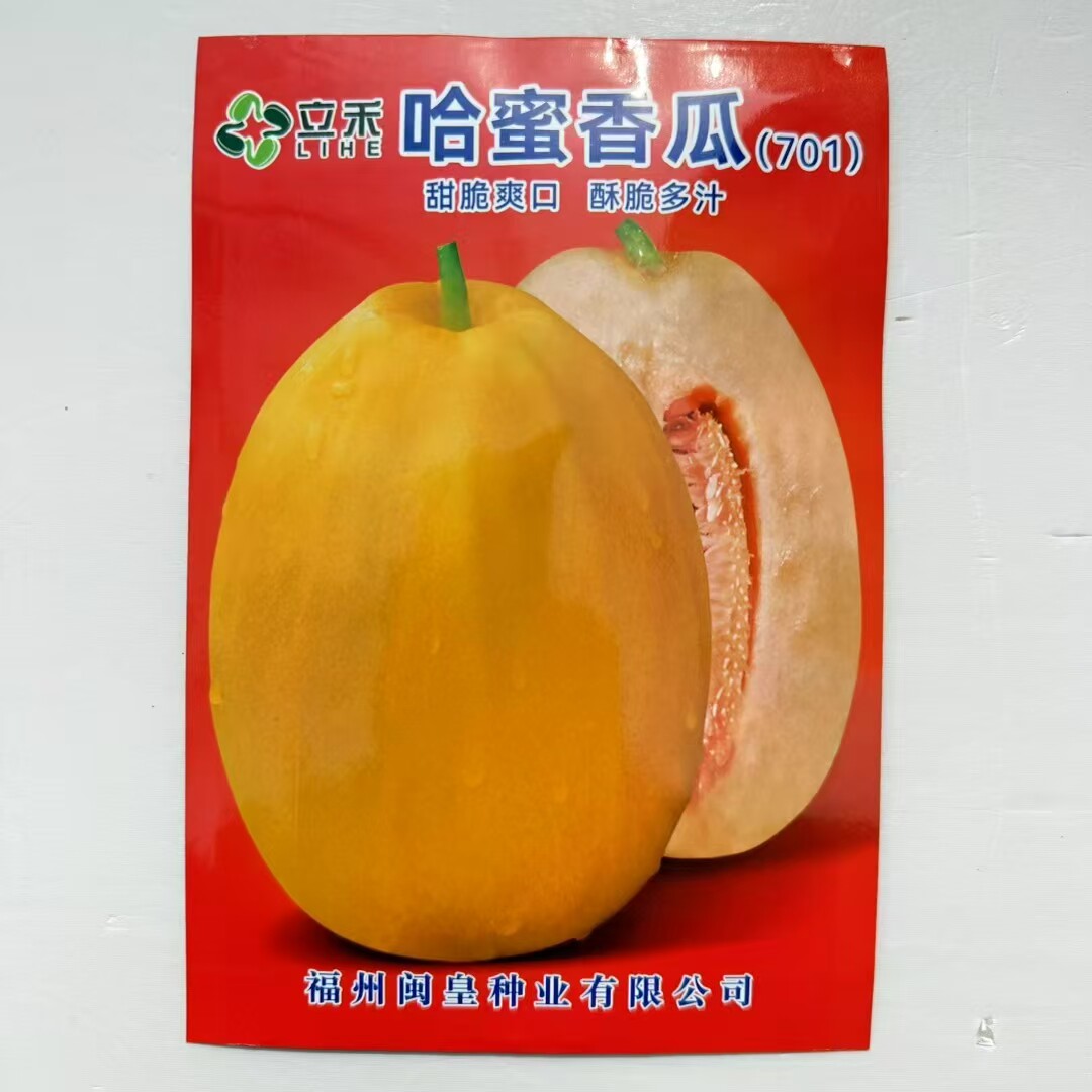 哈密香瓜种子早熟薄皮甜瓜抗病高产南北方农家春夏播香甜瓜种子