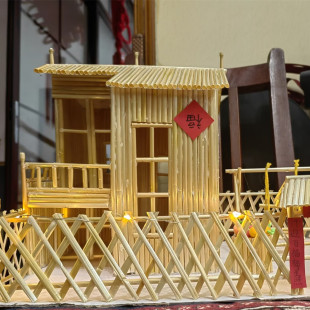 (天然高粱杆)DIY幼儿园儿童手工编制制作搭建素材长短定制秫秸
