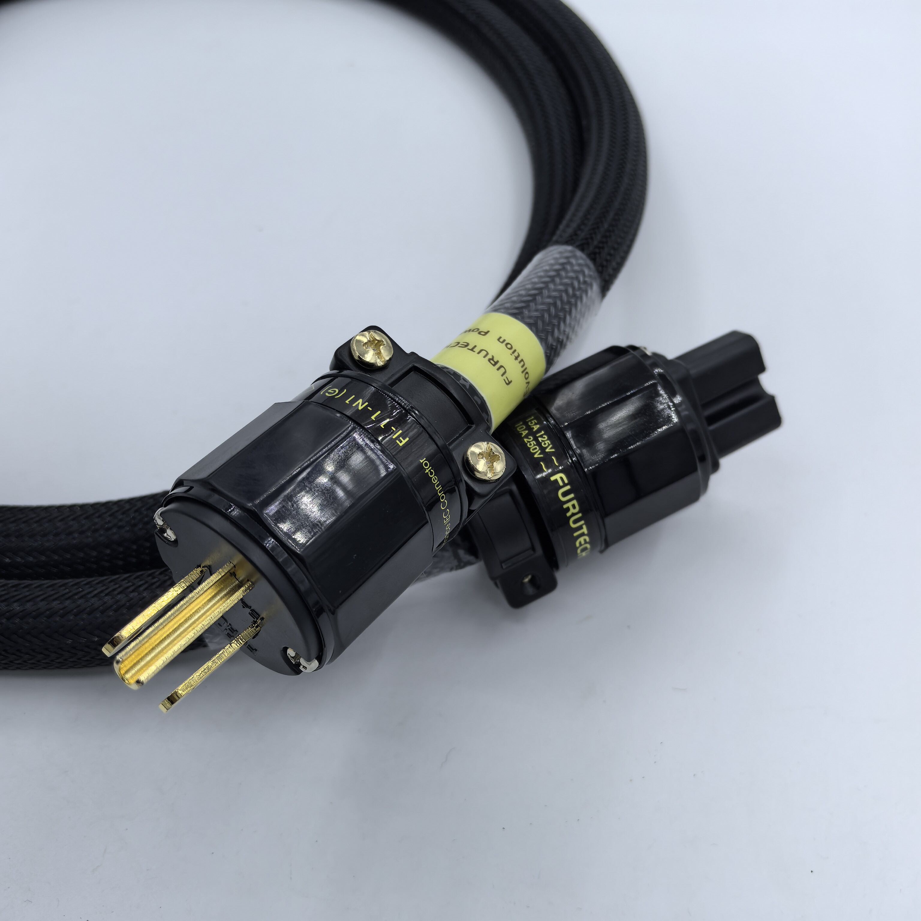 古河 FI-11(G) 发烧HIFI电源线 CD 功放线CD线6平方 1.8M