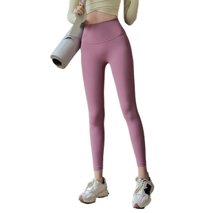 Ackdcs瑜伽裤女秋冬款无尴尬线高腰提臀弹力紧身裤跑步运动健身裤