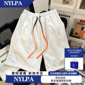 NYLPA夏季 男潮牌奥莱情侣休闲透气青少年五分裤 新款 宽松运动短裤