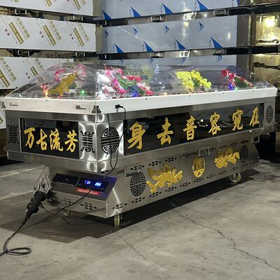 水晶棺材冰棺冷藏尸体冷冻手提式冰板殡葬用品厂家直销