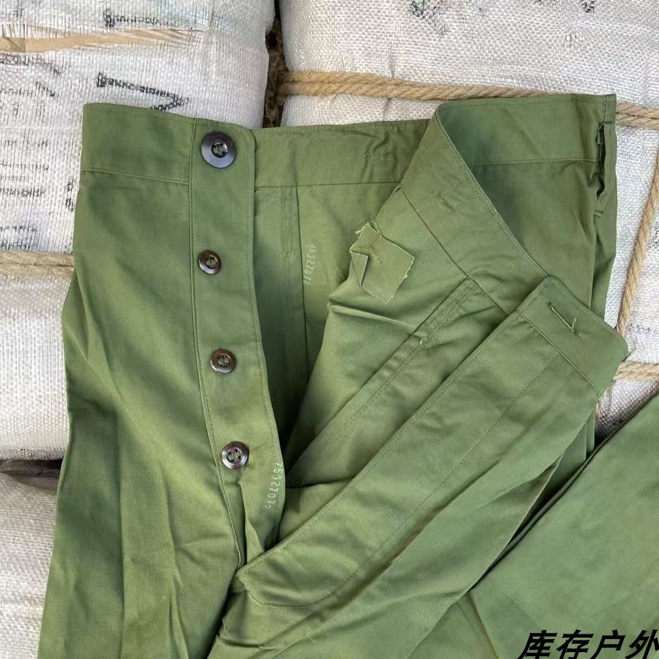异种兵87军绿的良裤子结实耐磨