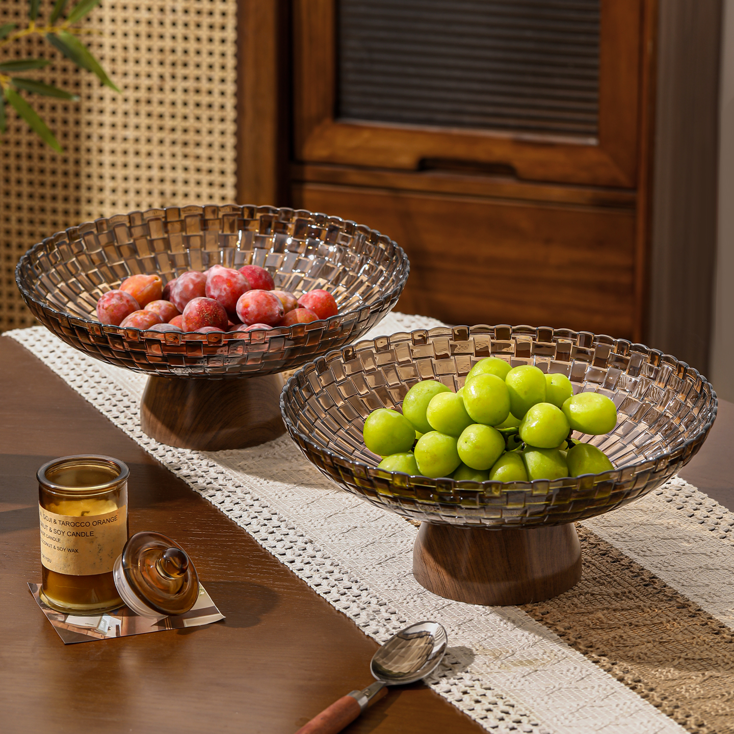 水果盘客厅茶几家用坚果零食盘轻奢高档干果盘精致高颜值沥水新款