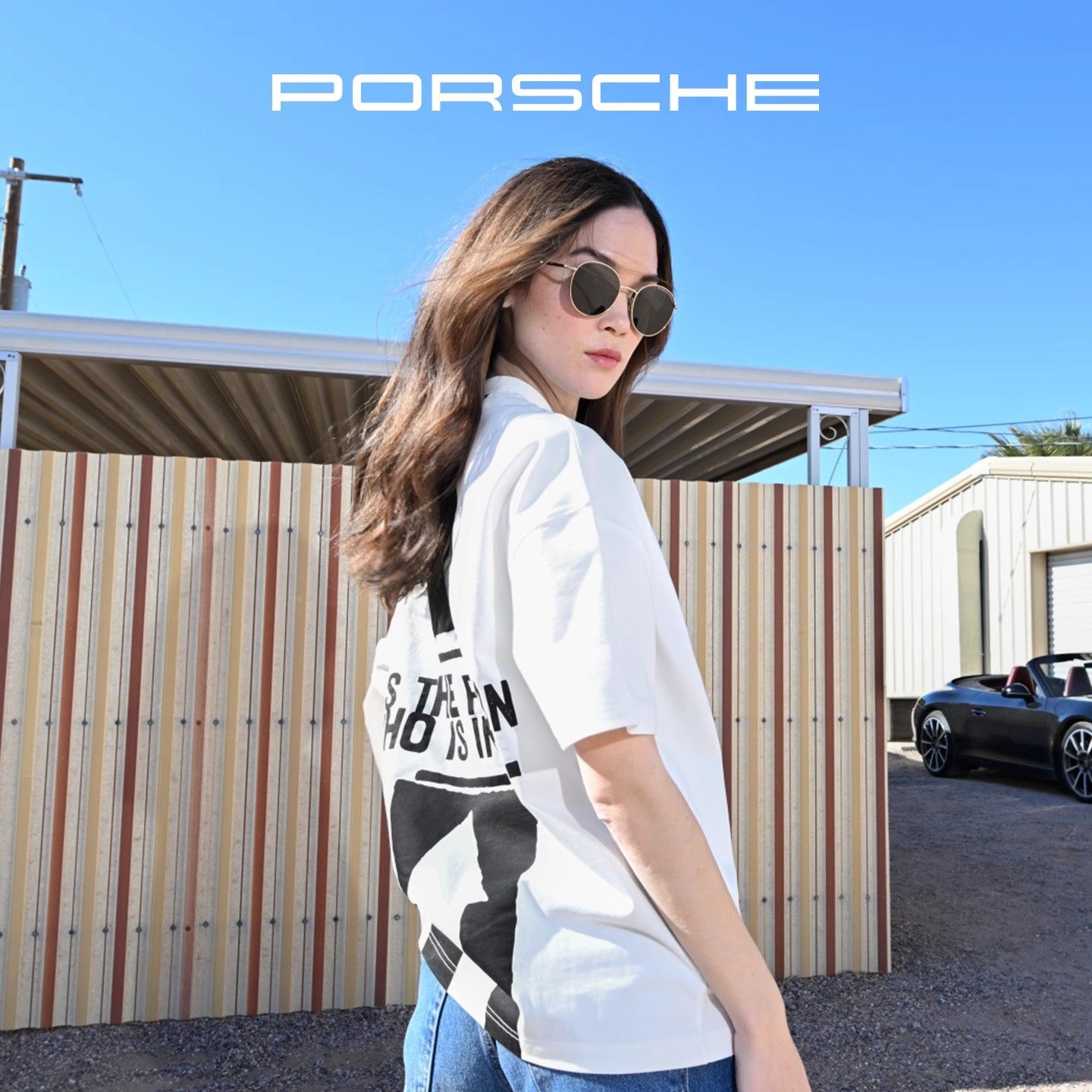 【官方正品】Porsche 保时捷 AHEAD系列 男女通用款T恤 夏季短袖