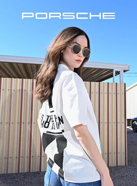 【官方正品】Porsche 保时捷 AHEAD系列 男女通用款T恤 夏季短袖
