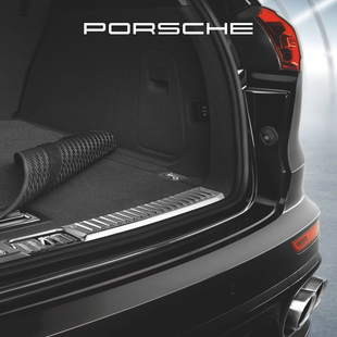 【官方正品】 保时捷 牛巴革镶边双面行李厢垫 Cayenne 后备厢垫