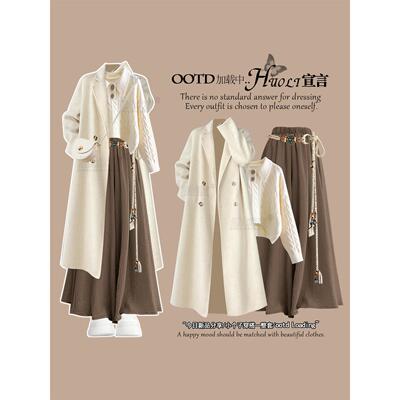 秋季流行风格宽松风衣独