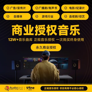 vine音乐版权购买商用授权音乐企业公司广告宣传片影视音乐版权