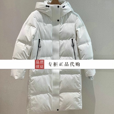 艾莱依2025冬季新款专柜正品鹅绒长款羽绒服6025201061吊牌价2297
