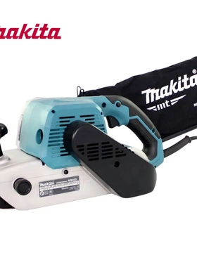 牧田makita电动工具M9400B砂带机砂光机大功率砂带机木材打磨专用