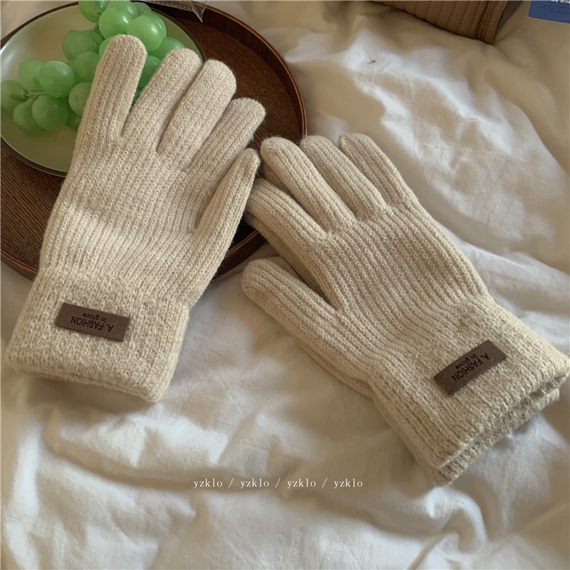 可触屏玩手机~连指手套韩版可爱