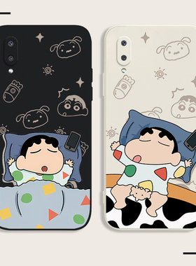 适用GalaxyA02手机壳三星A50/A30/A20/A70硅胶保护套A22/A22S/A32/A52/A72可爱趣味小新A11/A12/M31时尚A10潮