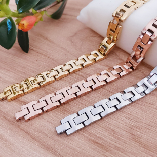 7363 ar7353 7373不锈钢手表带女 7328 适用阿玛尼精钢表带AR7330