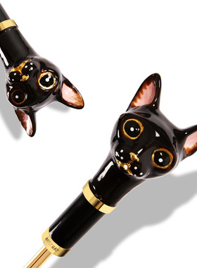 *V^觅雨missrain猫头太阳伞晴雨两用伞遮阳防晒感雨伞