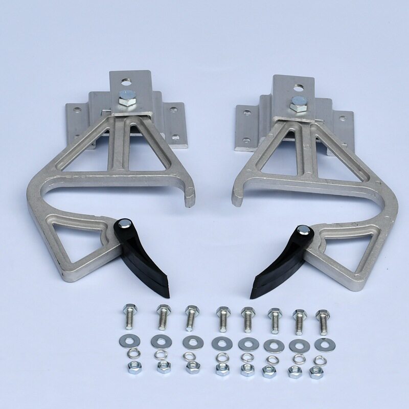 伸缩梯子配件大全人字升降梯弹簧扣梅花盘扣拉绳挂钩滑轮两用梯脚