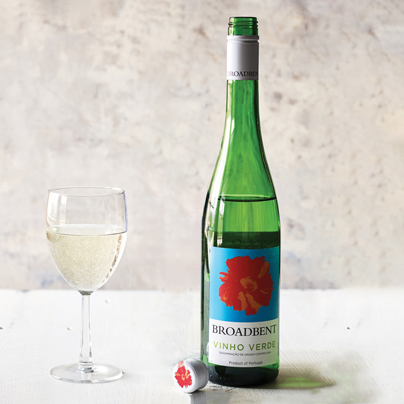 璞洛白葡萄酒葡萄牙低酒精半甜白青酒绿酒Broabdent Vinho Verde
