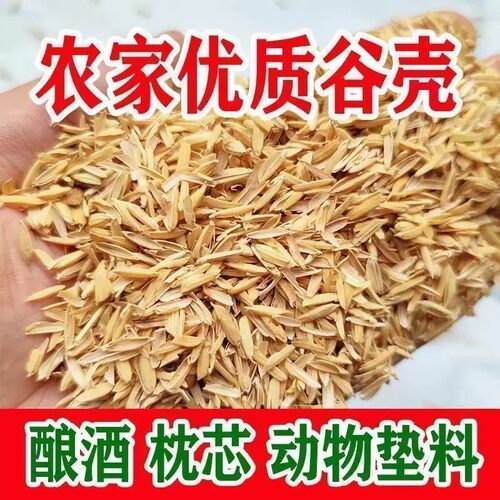 新鲜稻壳饲料东北原产地批发走量