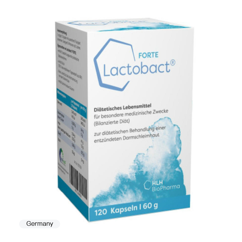 Lactobact Forte 益生菌肠道健康胶囊 120粒【海外直邮】
