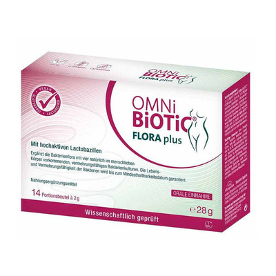 欧敏力OMNi-BiOTiC flora 阴道乳酸菌群调节粉 14袋X2g