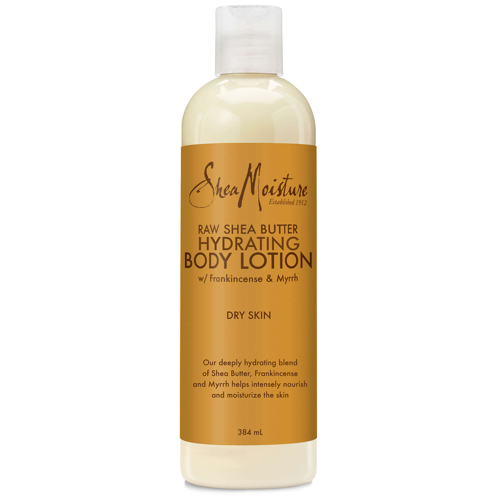 shea moisture 原生态乳木果油补水身体乳 384ml