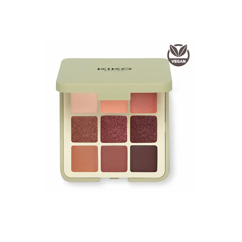 【欧洲直邮】KIKO自然心机Green Me九色眼影盘ins #102 9g