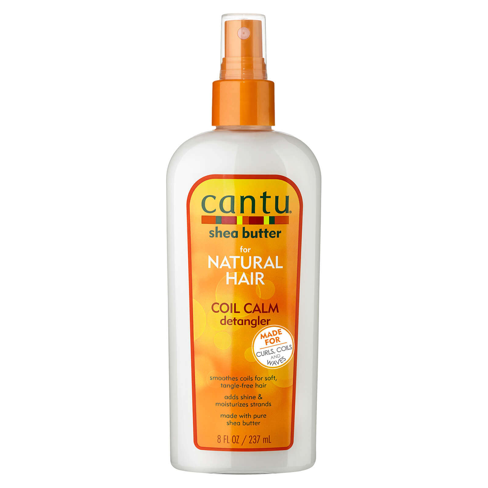 cantu 乳木果油柔顺护发喷雾 237ml | 适合自然发质