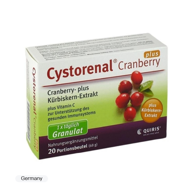 Cystorenal蔓越莓plus片剂 20粒
