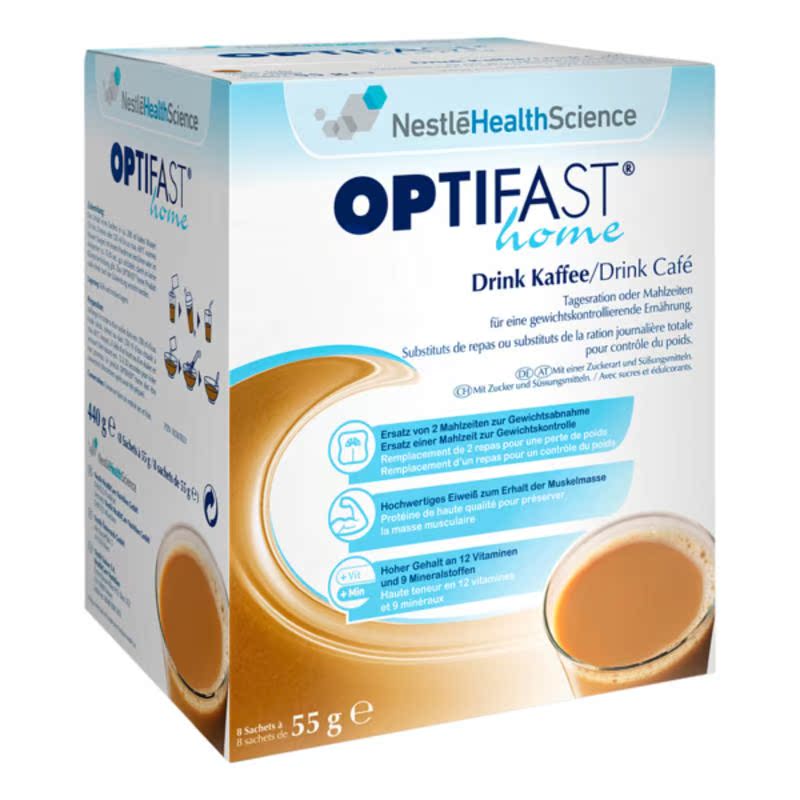 Optifast 塑形代餐粉 咖啡味 8X55g