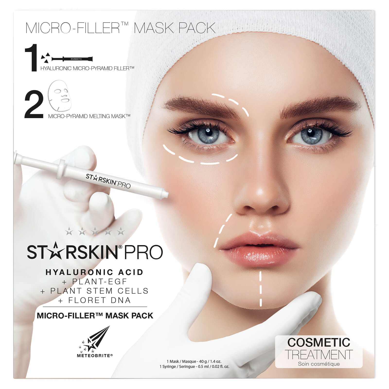 STARSKIN Micro Filler 微整形玻尿酸面膜套装 洗护清洁剂/卫生巾/纸/香薰 面膜 原图主图