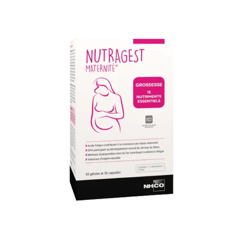 NHCO NUTRAGEST孕妇维生素营养补充片 哺乳期可用60粒+30粒