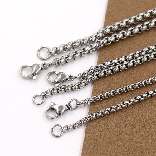 方304不锈钢钛钢链子diy手工项链