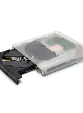 速发光款工厂 透明DVDP录机台式外接TY刻E-C+.0移动新驱盒