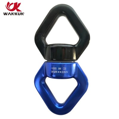 速发户外攀岩旋转向轮 登山吊威亚8字连接环空中瑜伽向环