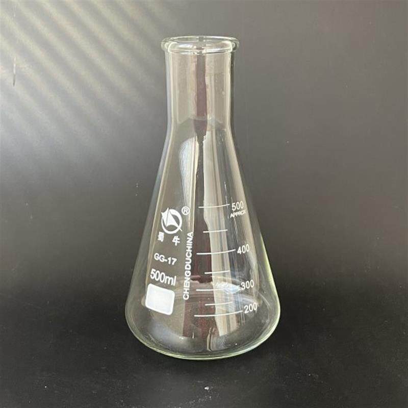 现货蜀牛玻璃三角烧杯100ml250ml500mlG1000ml 直口锥形瓶 大口