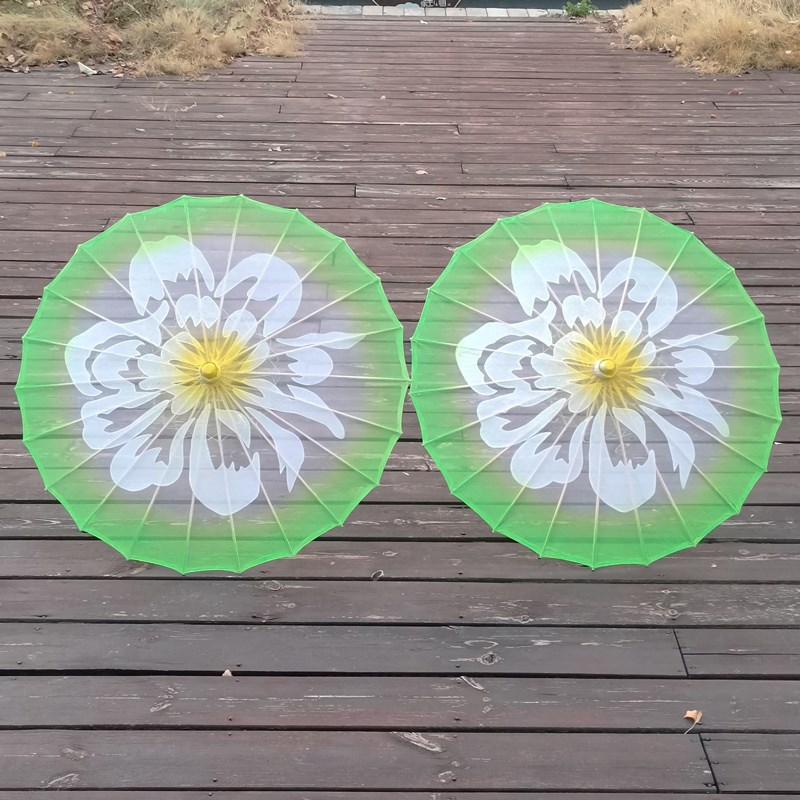 速发EQ4F茉莉花开伞 茉表花情怀 舞蹈演出旗具伞古风花伞莉演走秀