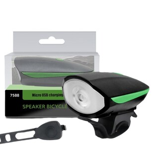 速发自行车公骑灯前灯手电筒儿童单车充防电水山地夜路车骑行铃铛