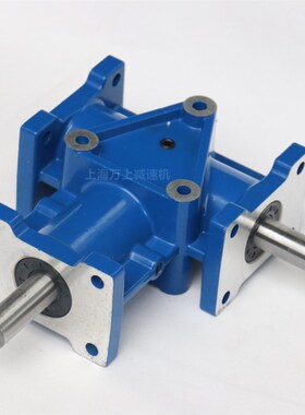 速发A2-1:1-LR螺2伞齿轮换向器A4-旋:1-L铝壳减速器A0/A1