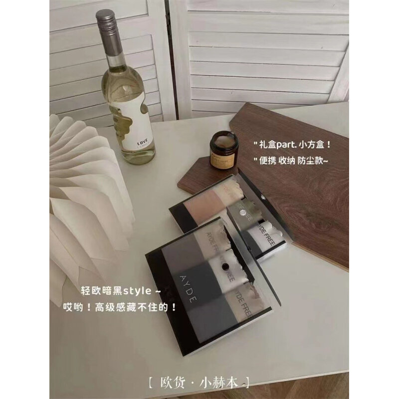 高货艾媛朵儿欧货小赫本无痕裸感面膜裤中腰提臀包臀轻薄舒适三角