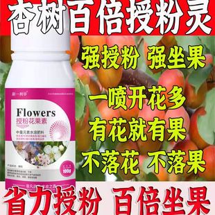 速发杏树专用授粉粉杏树授粉座果精授药花果素防落素沾花保果保花