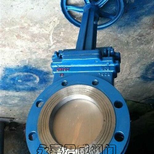 速发铸钢Z闸阀  P刀7H-1 D100 00 40钢 铸0材质刀型闸阀