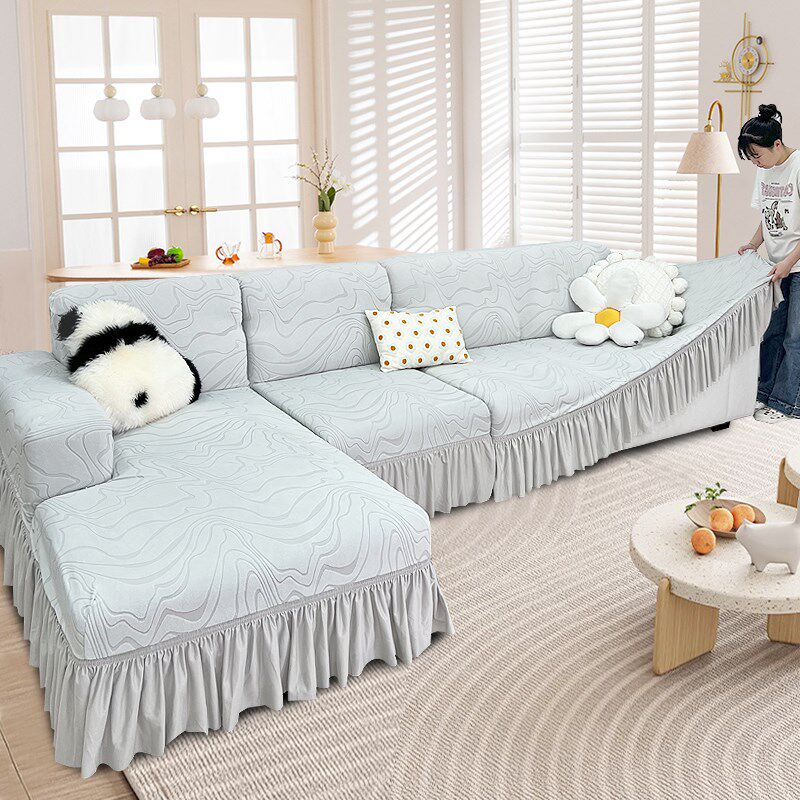 速发新款弹力三座一贵妃沙发套罩四季通能全用包专用组合套装沙发